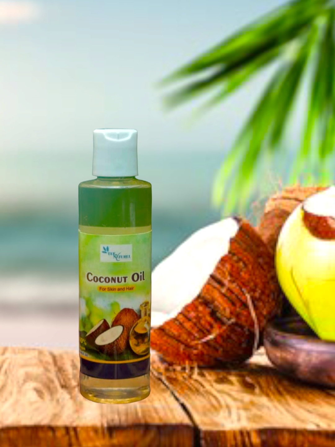 tee naturel coconut oil